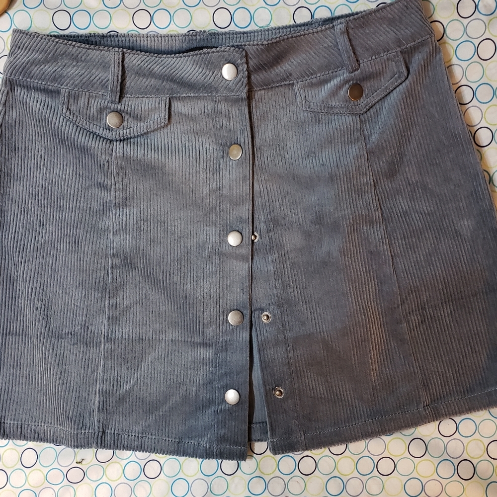 Corduroy skirt